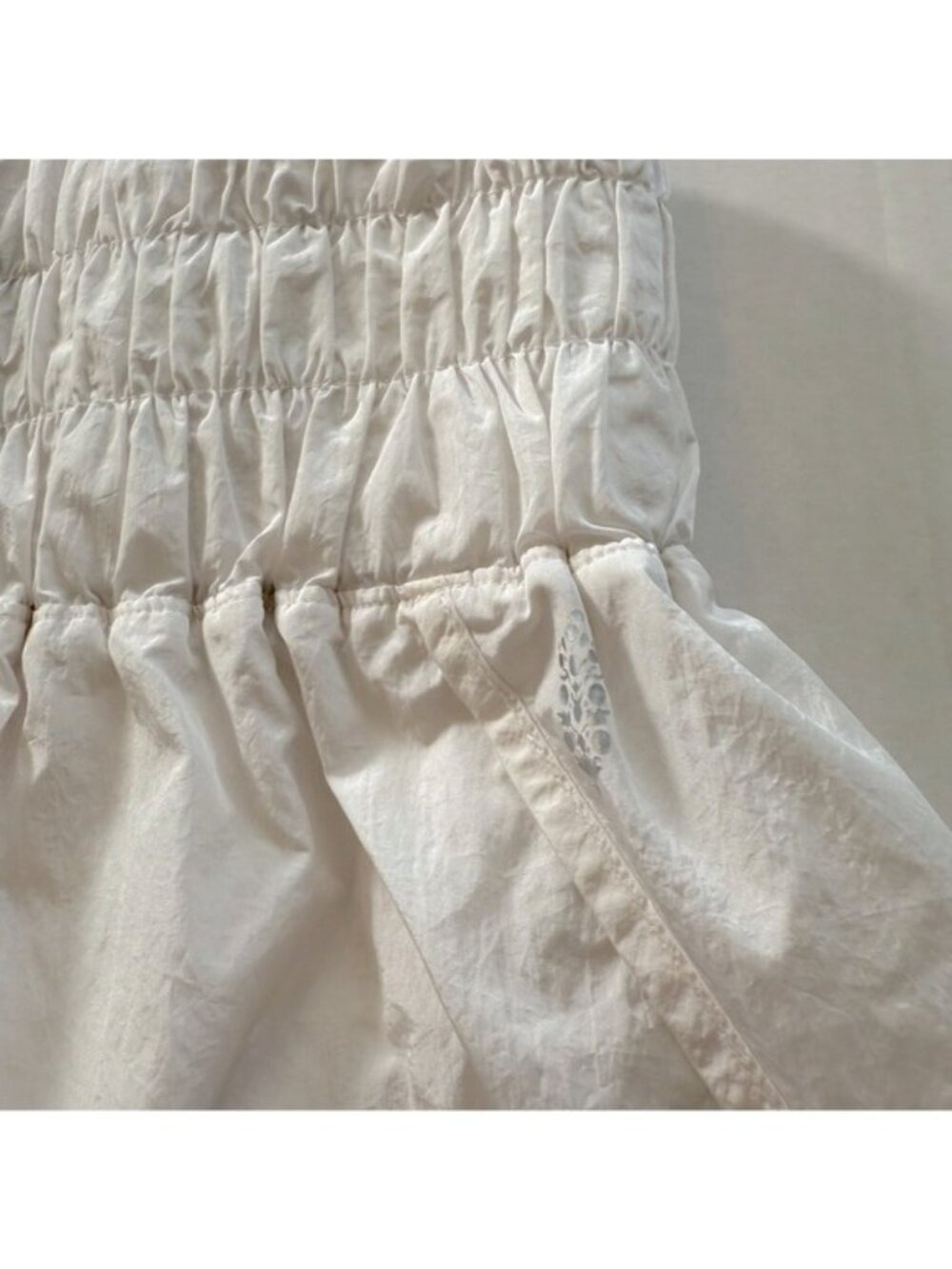 Free People FP Movement Shorts Womens Way Home White Size Small Mesh Inner Liner - Picture 5 of 9
